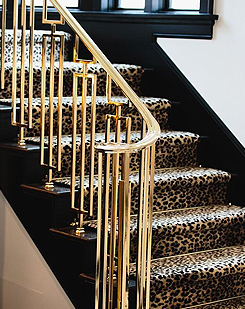 brass railing